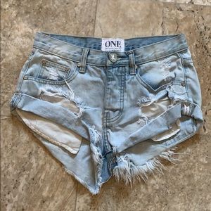 One Teaspoon Jean shorts